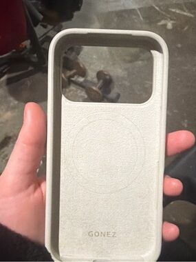 Source Unknown White Silicone MagSafe-Style Phone Case